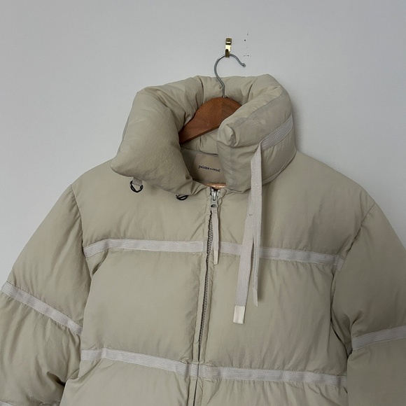 Paloma Wool Puffer Coat in Cream - Picture 3 of 7